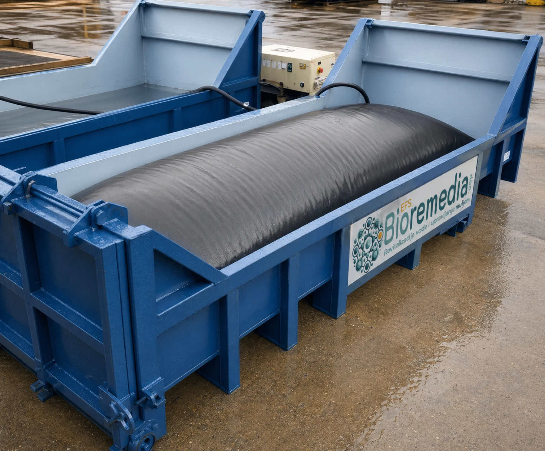 Mobilni dehidratacioni kontejner za terenske uslove