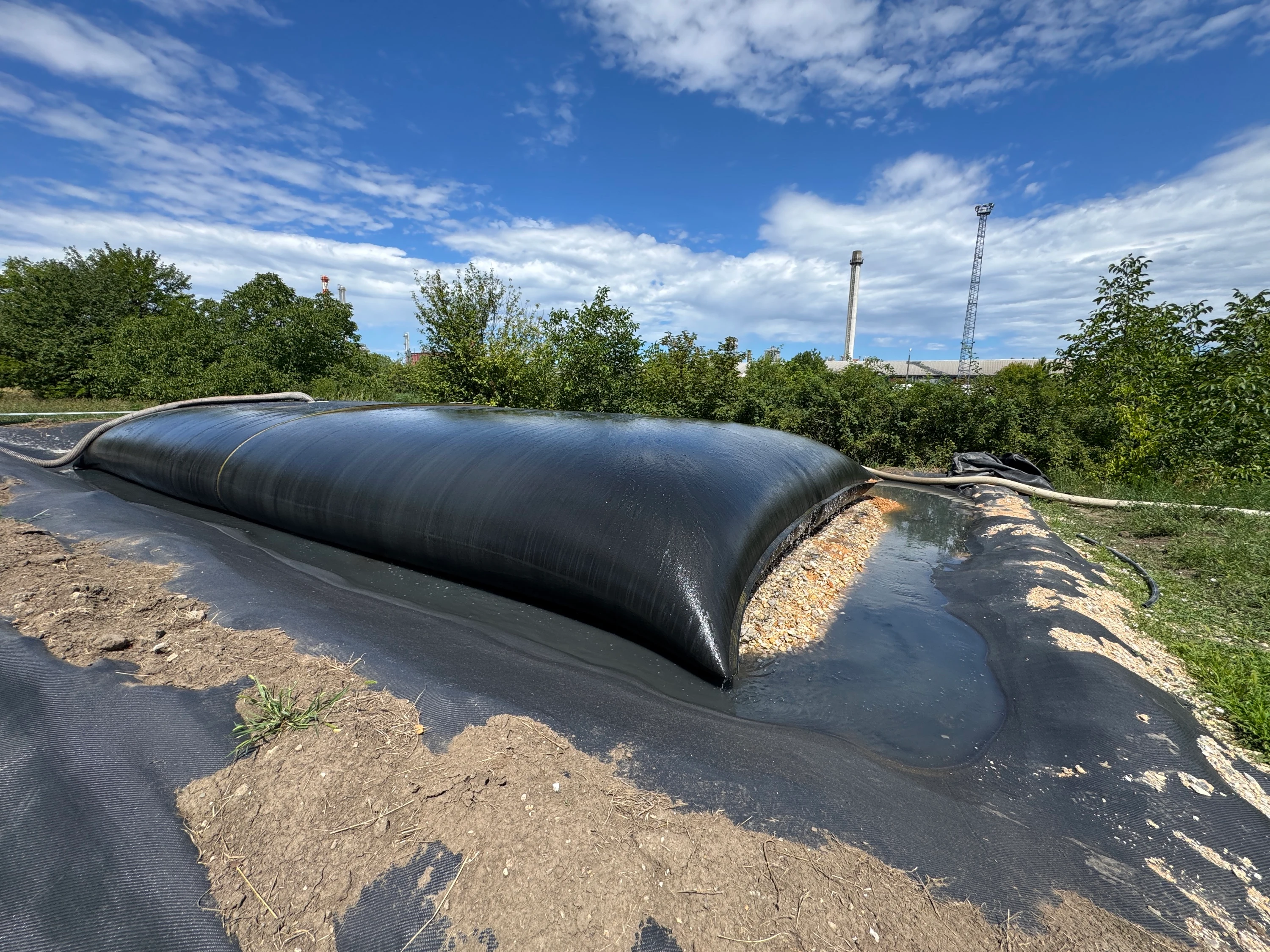 Geotekstilna vreća za dehidraciju mulja