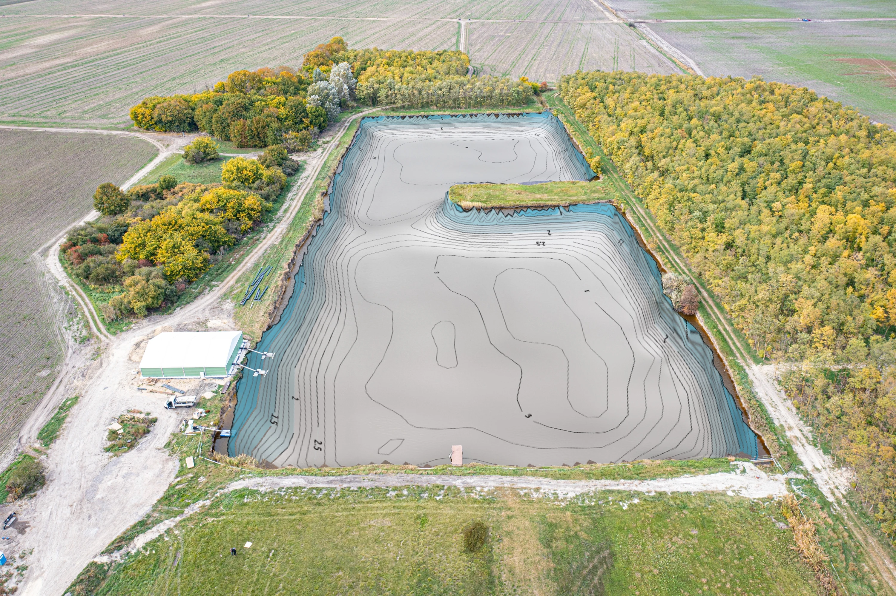 Terenski snimak u zaštićenom područnom vodnom telu